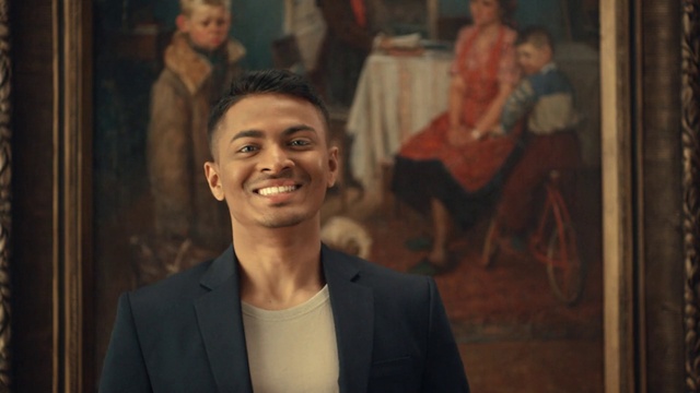 Video Reference: Photograph, Facial expression, Snapshot, Fun, Portrait, Smile, Event, Photography, Art, Painting