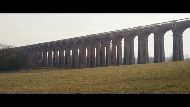 Video Reference: bridge, viaduct, landmark, aqueduct, fixed link, architecture, sky, concrete bridge, arch bridge, arch, Person
