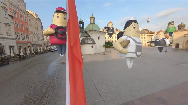 Video Reference: Animation, Games, Photography, Recreation, Street light, Tourism, Pedestrian, City