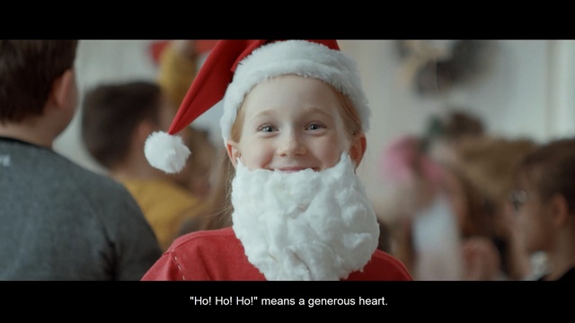Video Reference: Santa claus, Child, Christmas, Fictional character, Toddler, Happy, Tradition, Smile, Christmas eve, Holiday, Person