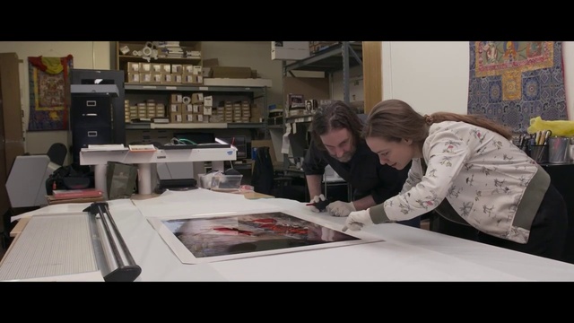 Video Reference: Table, Automotive design, Artist, Desk, Art, Fashion design, Eyewear, Publication, Job, Flooring