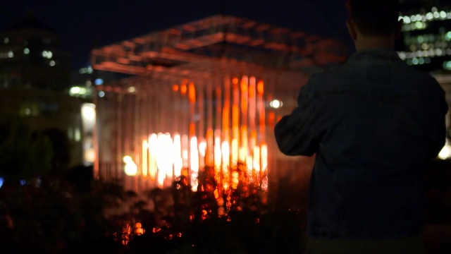 Video Reference: night, darkness, light, lighting, reflection, event, fun, flame, fire, evening