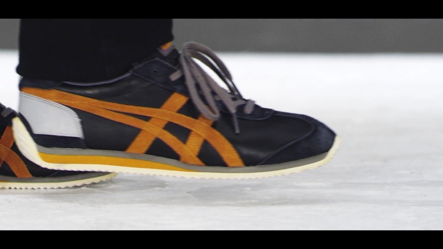 Video Reference: Footwear, Shoe, White, Black, Yellow, Sneakers, Orange, Athletic shoe, Outdoor shoe, Walking shoe