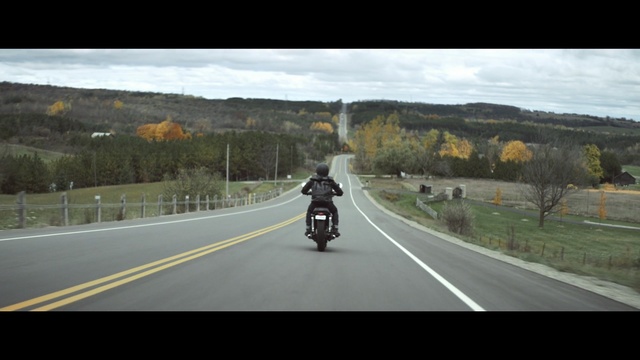 Video Reference: Road, Highway, Motorcycle, Motorcycling, Motor vehicle, Vehicle, Mode of transport, Lane, Freeway, Asphalt, Person