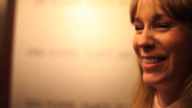 Video Reference: face, facial expression, nose, chin, cheek, smile, emotion, girl, forehead, lip, Person