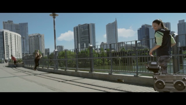 Video Reference: Metropolitan area, Mode of transport, Urban area, Human settlement, Snapshot, Walkway, City, Downtown, Screenshot, Metropolis