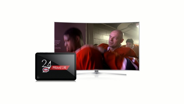 Video Reference: product, electronic device, multimedia, technology, gadget, advertising, media, display advertising, brand, display device, Person