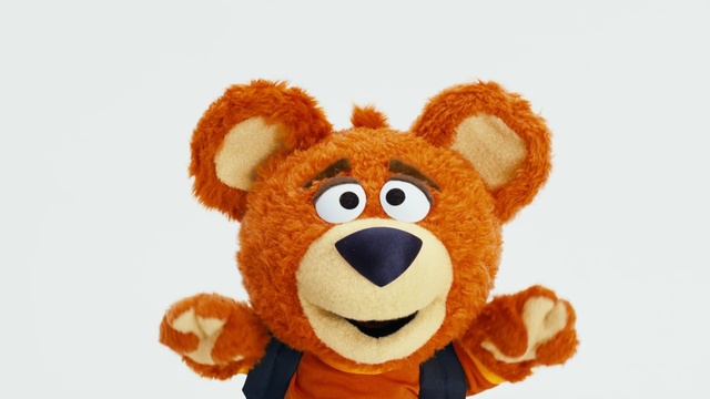 Video Reference: Stuffed toy, Plush, Teddy bear, Toy, Bear, Fur, Baby toys