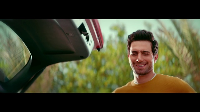 Video Reference: Photograph, Facial expression, Male, Smile, Yellow, Photography, Eye, Muscle, Automotive design, Fun, Person