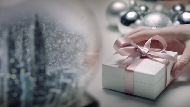 Video Reference: Present, Party favor, Wedding favors, Gift wrapping, Pink, Material property, Silver, Photography, Still life photography