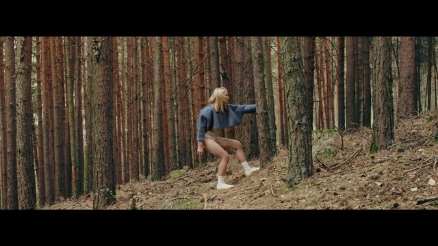 Video Reference: woman, girl, tree, nature, woodland, photograph, forest, woody plant, wilderness, ecosystem, old growth forest, photography