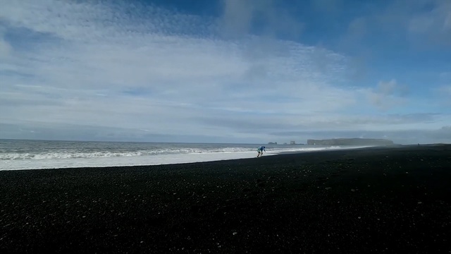 Video Reference: Body of water, Sky, Sea, Ocean, Horizon, Beach, Coast, Shore, Wave, Cloud