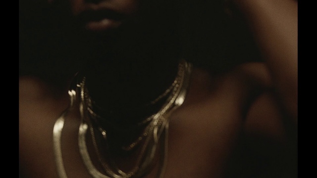 Video Reference: Face, Black, Lip, Mouth, Water, Darkness, Eye, Black hair, Close-up, Photography