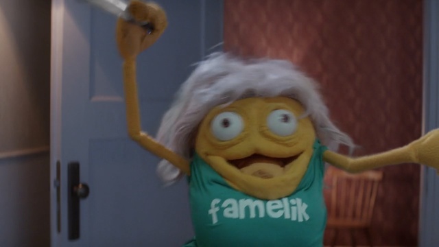 Video Reference: Cartoon, Organism, Room, Textile, Smile, Tooth, Mascot, Animation