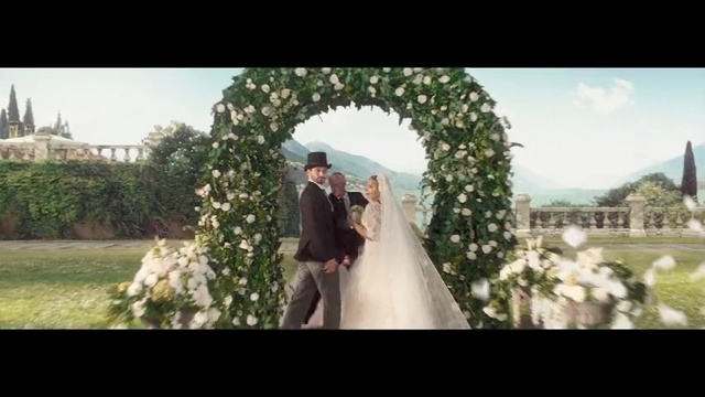 Video Reference: Photograph, Bride, Wedding dress, Marriage, Dress, Ceremony, Male, Groom, Gown, Snapshot