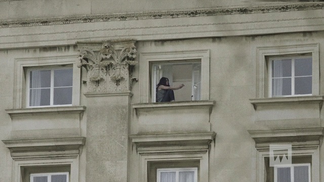 Video Reference: Facade, Building, Architecture, Window, House, Home, Material property, Sash window, Siding, Molding