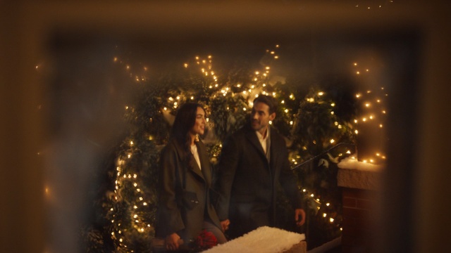 Video Reference: Photograph, Lighting, Event, Tradition, Christmas, Fun, Tree, Christmas lights, Photography, Night, Person