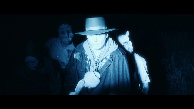 Video Reference: Hat, Sun hat, Sleeve, Entertainment, Fedora, Performing arts, Music, Event, Electric blue, Fun