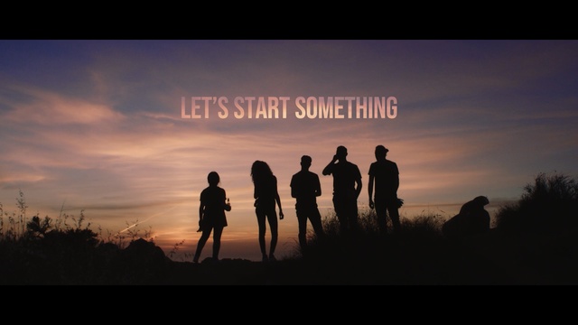 Video Reference: Sky, Text, Horizon, Silhouette, Friendship, Morning, Font, Dusk, Photography, Human