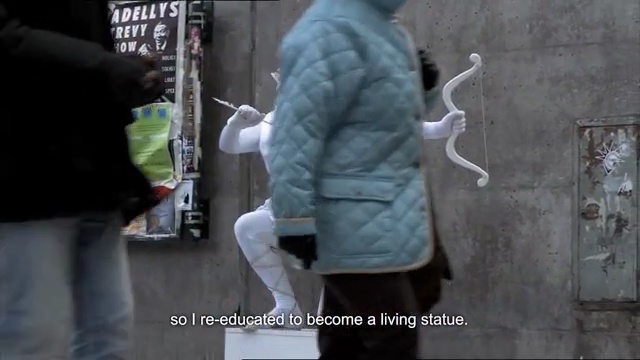 Video Reference: standing, jeans, girl, street, product