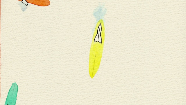 Video Reference: yellow, line, font, wing, graphics, Person