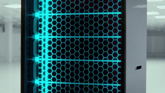 Video Reference: Blue, Pattern, Cobalt blue, Mesh, Design, Electric blue, Glass, Technology