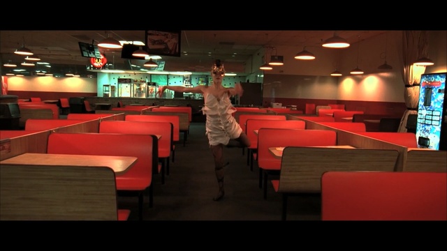 Video Reference: restaurant, table, bar, interior design, Person