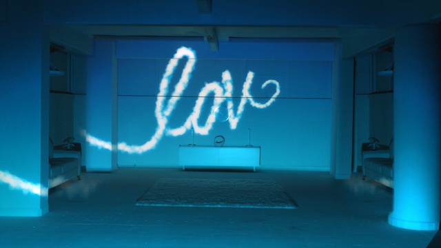 Video Reference: Blue, Neon sign, Neon, Turquoise, Light, Majorelle blue, Electronic signage, Lighting, Aqua, Electric blue