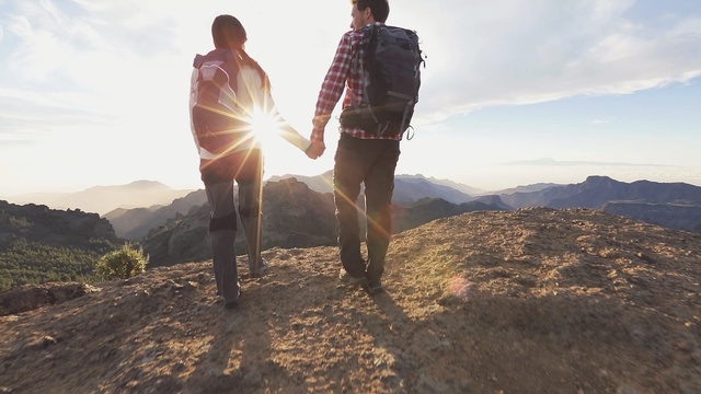 Video Reference: Sky, Friendship, Sunlight, Fun, Mountain, Hill, Cloud, Landscape, Photography, Horizon