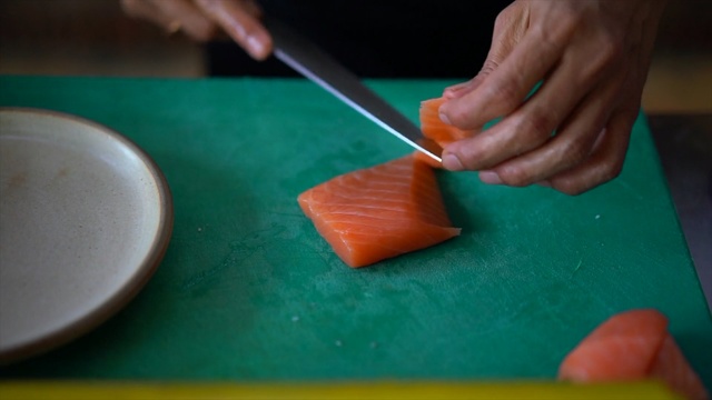 Video Reference: Food, Smoked salmon, Sashimi, Comfort food, Cuisine, Dish, Recipe, Fish slice, Salmon, Salmon