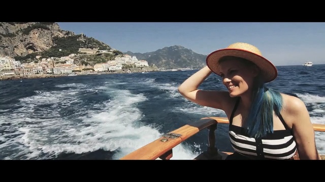 Video Reference: sea, water, vacation, boating, fun, tourism, headgear, vehicle, boat, travel