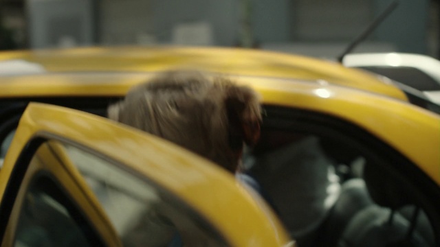 Video Reference: Motor vehicle, Yellow, Automotive exterior, Vehicle door, Vehicle, Automotive design, Mode of transport, Car, Windshield, Automotive window part