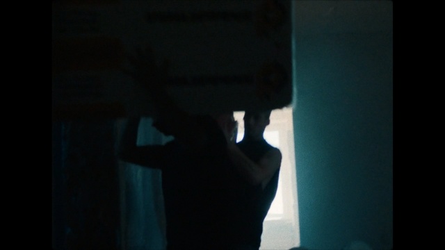 Video Reference: Blue, Black, Photograph, White, Darkness, Green, Light, Snapshot, Standing, Shadow