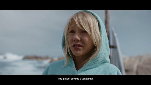 Video Reference: Hair, Face, Photograph, Facial expression, Blond, Skin, Nose, Chin, Human, Eye