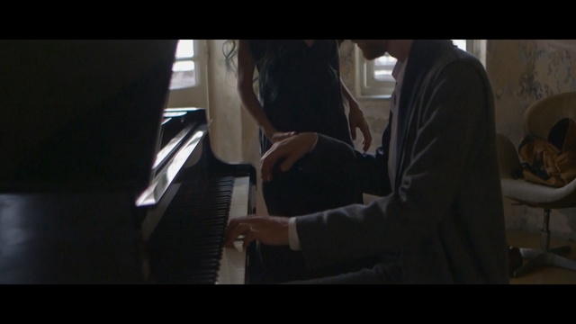 Video Reference: pianist, piano, musical instrument, keyboard, darkness, screenshot, girl, organist, jazz pianist, musician