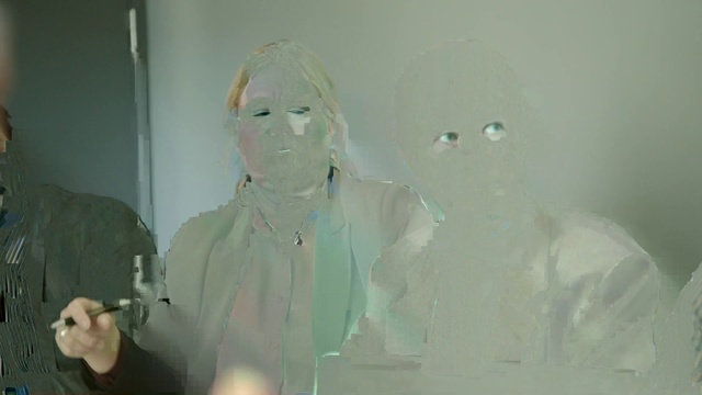 Video Reference: Room, Portrait, Plaster, Art