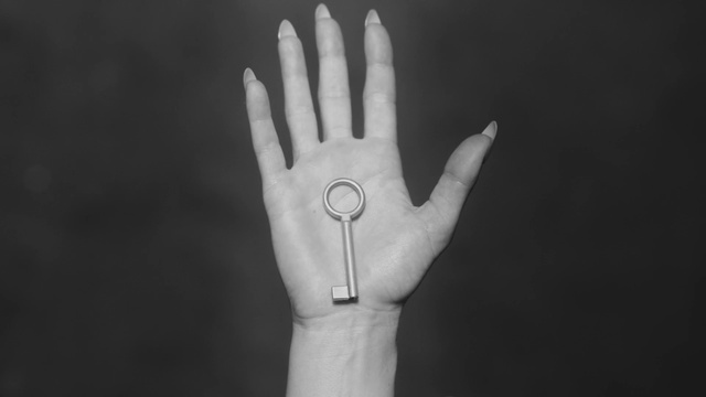 Video Reference: Hand, Finger, Skin, Wrist, Joint, Gesture, Black-and-white, Monochrome, Photography, Sign language