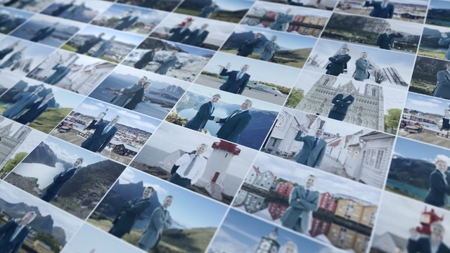 Video Reference: urban design, building, Person