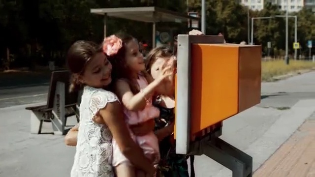 Video Reference: mode of transport, interaction, girl, product, vehicle, recreation, street, hug