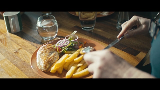 Video Reference: junk food, food, brunch, fast food, meal, drink, cuisine, dish, full breakfast, breakfast