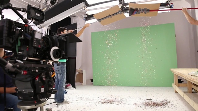 Video Reference: Green, Room, Film studio, Machine, Photography, Filmmaking, Flooring