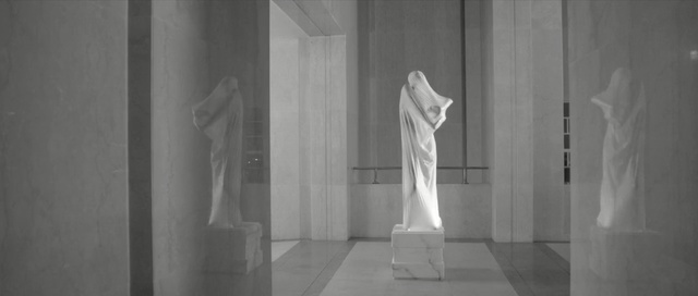 Video Reference: White, Sculpture, Statue, Architecture, Art, Black-and-white, Classical sculpture, Column, Room, Monument