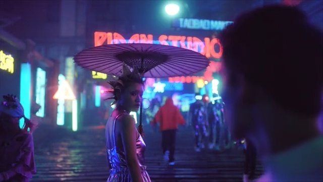 Video Reference: purple, entertainment, light, lighting, disco, neon, darkness, night, event, fun