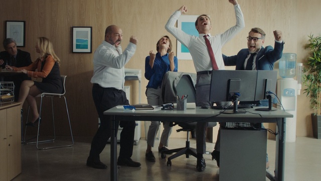 Video Reference: Event, Room, Training, Table, Employment, Furniture, Job, Public speaking, Person
