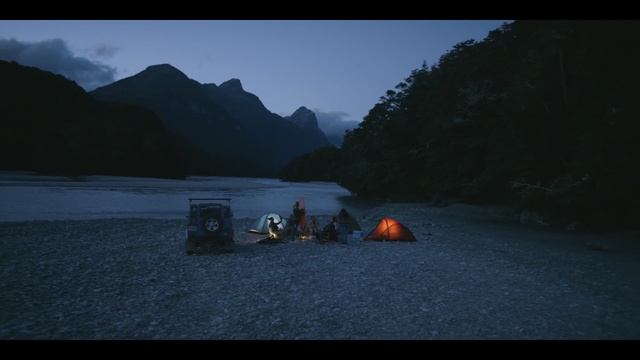 Video Reference: Fjord, Screenshot, Lake, Sky, Calm, Landscape, Mountain, Sound, Geological phenomenon, Adventure game