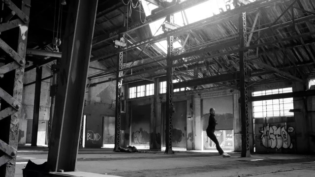 Video Reference: Monochrome, Black-and-white, Building, Snapshot, Architecture, Photography, Monochrome photography, Daylighting, Factory, Facade