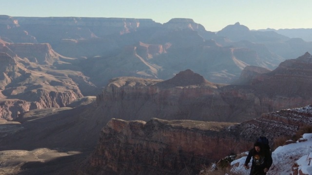Video Reference: badlands, ridge, canyon, mountain, wilderness, national park, escarpment, rock, sky, mountain range