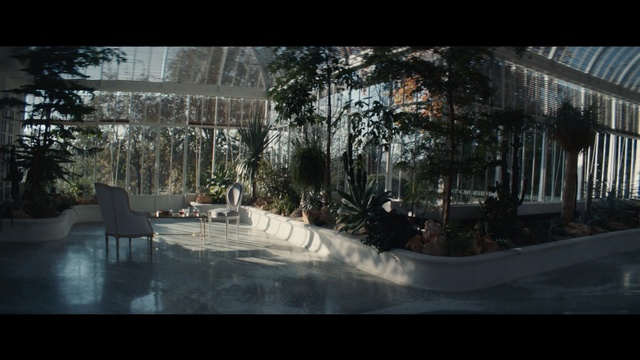 Video Reference: Tree, House, Screenshot, Photography, Residential area, Home, Architecture, Landscape, Snow, Sunlight, Outdoor, Building, Table, Covered, Man, Room, Bench, Street, City, Standing, White, Riding, Plant