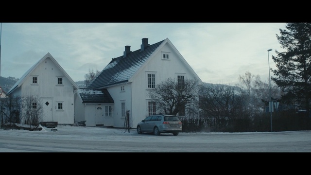 Video Reference: White, House, Photograph, Residential area, Property, Home, Architecture, Roof, Town, Building, Person