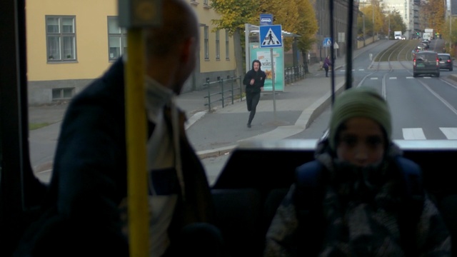 Video Reference: Snapshot, Pedestrian, Urban area, Street, Human, Infrastructure, Fun, Tree, Photography, City, Person